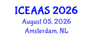 International Conference on Economic and Administrative Sciences (ICEAAS) August 05, 2026 - Amsterdam, Netherlands