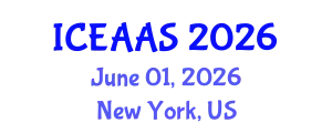 International Conference on Economic and Administrative Sciences (ICEAAS) June 01, 2026 - New York, United States