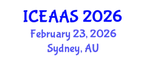 International Conference on Economic and Administrative Sciences (ICEAAS) February 23, 2026 - Sydney, Australia