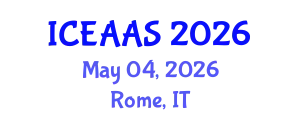 International Conference on Economic and Administrative Sciences (ICEAAS) May 04, 2026 - Rome, Italy