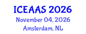 International Conference on Economic and Administrative Sciences (ICEAAS) November 04, 2026 - Amsterdam, Netherlands