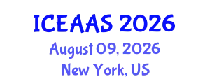 International Conference on Economic and Administrative Sciences (ICEAAS) August 09, 2026 - New York, United States