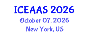 International Conference on Economic and Administrative Sciences (ICEAAS) October 07, 2026 - New York, United States