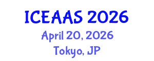 International Conference on Economic and Administrative Sciences (ICEAAS) April 20, 2026 - Tokyo, Japan