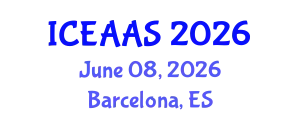 International Conference on Economic and Administrative Sciences (ICEAAS) June 08, 2026 - Barcelona, Spain