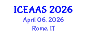 International Conference on Economic and Administrative Sciences (ICEAAS) April 06, 2026 - Rome, Italy