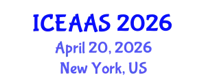 International Conference on Economic and Administrative Sciences (ICEAAS) April 20, 2026 - New York, United States
