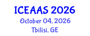 International Conference on Economic and Administrative Sciences (ICEAAS) October 04, 2026 - Tbilisi, Georgia