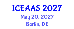 International Conference on Economic and Administrative Sciences (ICEAAS) May 20, 2027 - Berlin, Germany