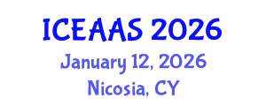International Conference on Economic and Administrative Sciences (ICEAAS) January 12, 2026 - Nicosia, Cyprus
