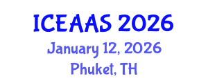 International Conference on Economic and Administrative Sciences (ICEAAS) January 12, 2026 - Phuket, Thailand