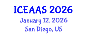 International Conference on Economic and Administrative Sciences (ICEAAS) January 12, 2026 - San Diego, United States