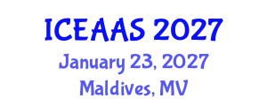 International Conference on Economic and Administrative Sciences (ICEAAS) January 23, 2027 - Maldives, Maldives