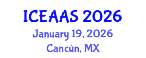 International Conference on Economic and Administrative Sciences (ICEAAS) January 19, 2026 - Cancún, Mexico