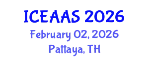 International Conference on Economic and Administrative Sciences (ICEAAS) February 02, 2026 - Pattaya, Thailand