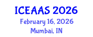 International Conference on Economic and Administrative Sciences (ICEAAS) February 16, 2026 - Mumbai, India