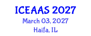 International Conference on Economic and Administrative Sciences (ICEAAS) March 03, 2027 - Haifa, Israel