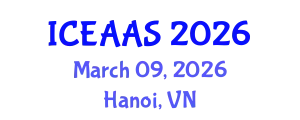 International Conference on Economic and Administrative Sciences (ICEAAS) March 09, 2026 - Hanoi, Vietnam