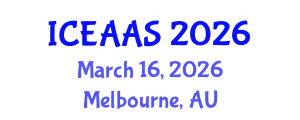 International Conference on Economic and Administrative Sciences (ICEAAS) March 16, 2026 - Melbourne, Australia