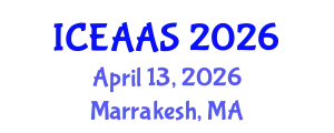 International Conference on Economic and Administrative Sciences (ICEAAS) April 13, 2026 - Marrakesh, Morocco