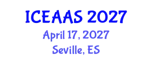 International Conference on Economic and Administrative Sciences (ICEAAS) April 17, 2027 - Seville, Spain