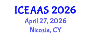 International Conference on Economic and Administrative Sciences (ICEAAS) April 27, 2026 - Nicosia, Cyprus
