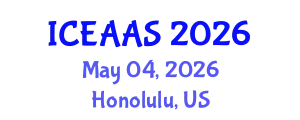 International Conference on Economic and Administrative Sciences (ICEAAS) May 04, 2026 - Honolulu, United States