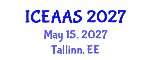 International Conference on Economic and Administrative Sciences (ICEAAS) May 15, 2027 - Tallinn, Estonia