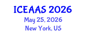International Conference on Economic and Administrative Sciences (ICEAAS) May 25, 2026 - New York, United States