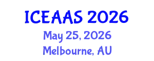 International Conference on Economic and Administrative Sciences (ICEAAS) May 25, 2026 - Melbourne, Australia