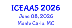 International Conference on Economic and Administrative Sciences (ICEAAS) June 08, 2026 - Monte Carlo, Monaco