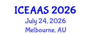 International Conference on Economic and Administrative Sciences (ICEAAS) July 24, 2026 - Melbourne, Australia