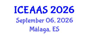 International Conference on Economic and Administrative Sciences (ICEAAS) September 06, 2026 - Málaga, Spain