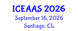 International Conference on Economic and Administrative Sciences (ICEAAS) September 16, 2026 - Santiago, Chile