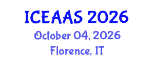 International Conference on Economic and Administrative Sciences (ICEAAS) October 04, 2026 - Florence, Italy
