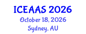 International Conference on Economic and Administrative Sciences (ICEAAS) October 18, 2026 - Sydney, Australia