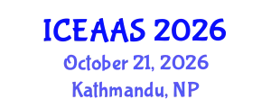 International Conference on Economic and Administrative Sciences (ICEAAS) October 21, 2026 - Kathmandu, Nepal