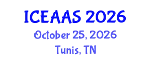 International Conference on Economic and Administrative Sciences (ICEAAS) October 25, 2026 - Tunis, Tunisia