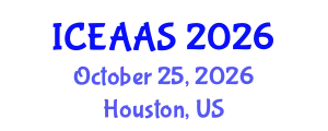 International Conference on Economic and Administrative Sciences (ICEAAS) October 25, 2026 - Houston, United States