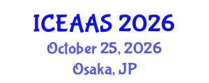 International Conference on Economic and Administrative Sciences (ICEAAS) October 25, 2026 - Osaka, Japan
