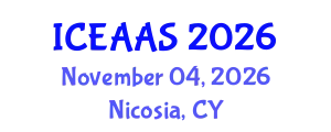 International Conference on Economic and Administrative Sciences (ICEAAS) November 04, 2026 - Nicosia, Cyprus