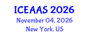 International Conference on Economic and Administrative Sciences (ICEAAS) November 04, 2026 - New York, United States