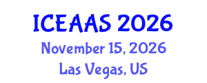 International Conference on Economic and Administrative Sciences (ICEAAS) November 15, 2026 - Las Vegas, United States