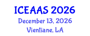 International Conference on Economic and Administrative Sciences (ICEAAS) December 13, 2026 - Vientiane, Laos