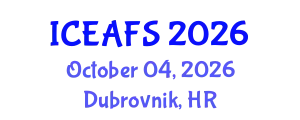International Conference on Economic and Financial Sciences (ICEAFS) October 04, 2026 - Dubrovnik, Croatia