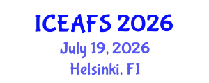International Conference on Economic and Financial Sciences (ICEAFS) July 19, 2026 - Helsinki, Finland