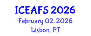 International Conference on Economic and Financial Sciences (ICEAFS) February 02, 2026 - Lisbon, Portugal