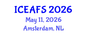 International Conference on Economic and Financial Sciences (ICEAFS) May 11, 2026 - Amsterdam, Netherlands