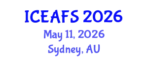 International Conference on Economic and Financial Sciences (ICEAFS) May 11, 2026 - Sydney, Australia