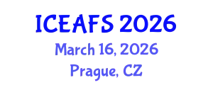 International Conference on Economic and Financial Sciences (ICEAFS) March 16, 2026 - Prague, Czechia